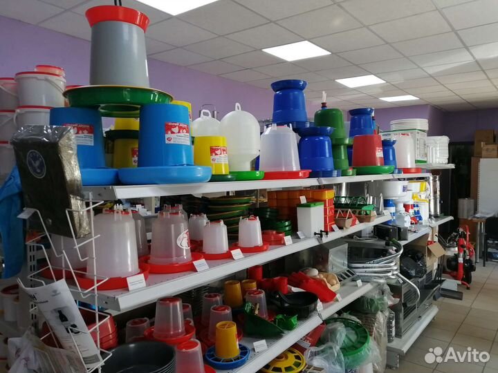 Комплект кормушка + поилка для птиц