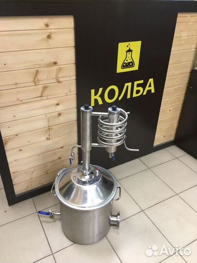 Самогонный аппарат с барботером и сухопарником