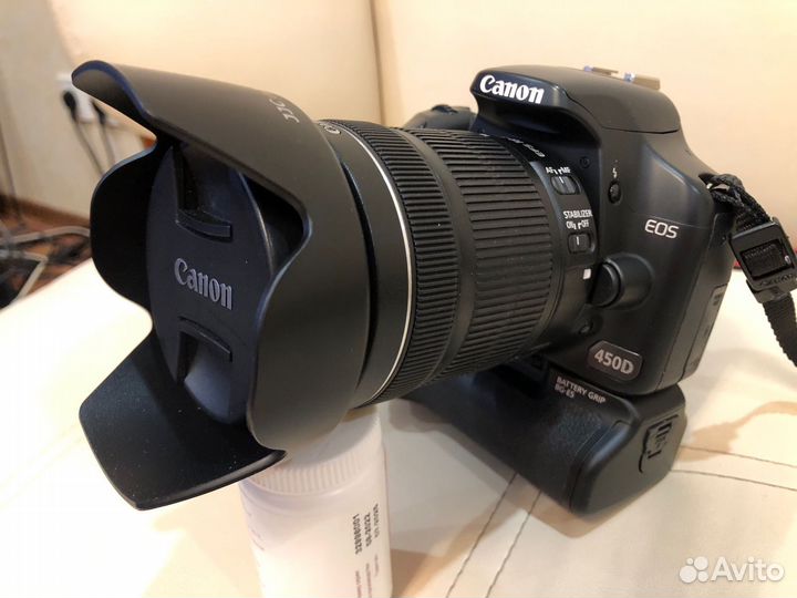 Canon 450D + Canon 18-135 IS +++++