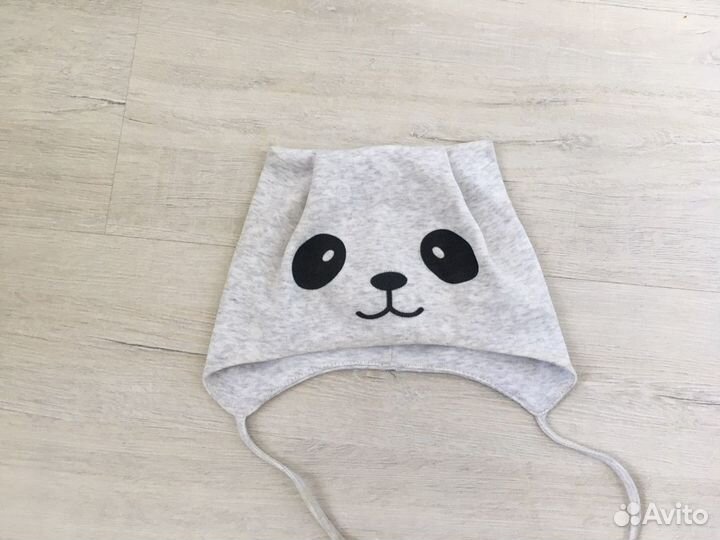 Головные уборы 0-12 мес и нагрудники для мальчика