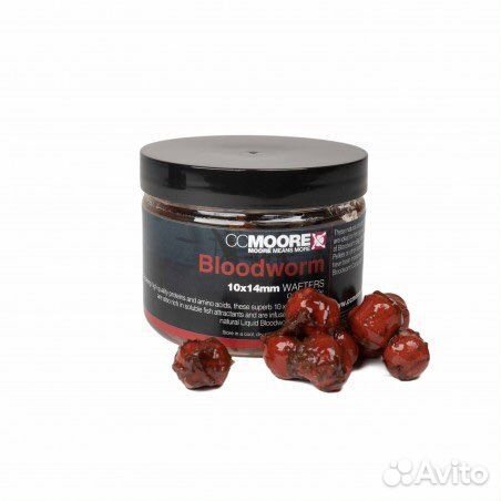 Бойлы CC Moore Bloodworm Wafters 10x14mm