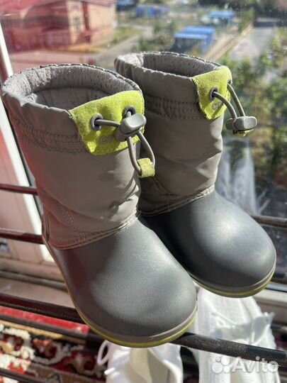 Дутики сапоги Crocs c7