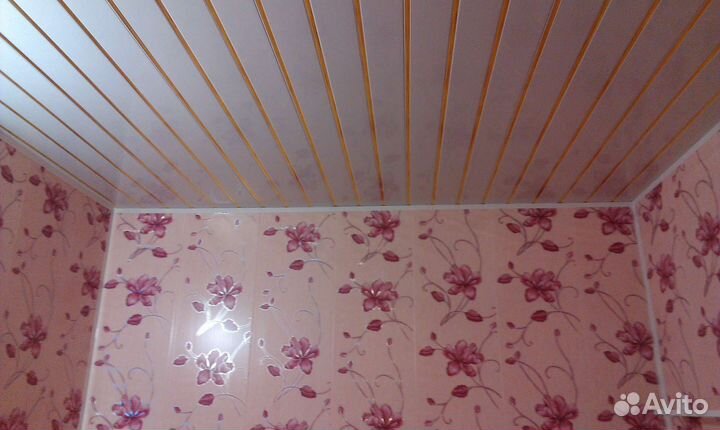 Монтаж панелей пвх, ремонт санузла