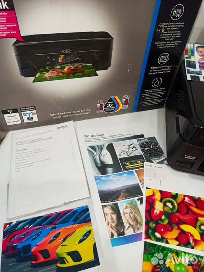 Мфу Epson XP323 с снпч + WiFi