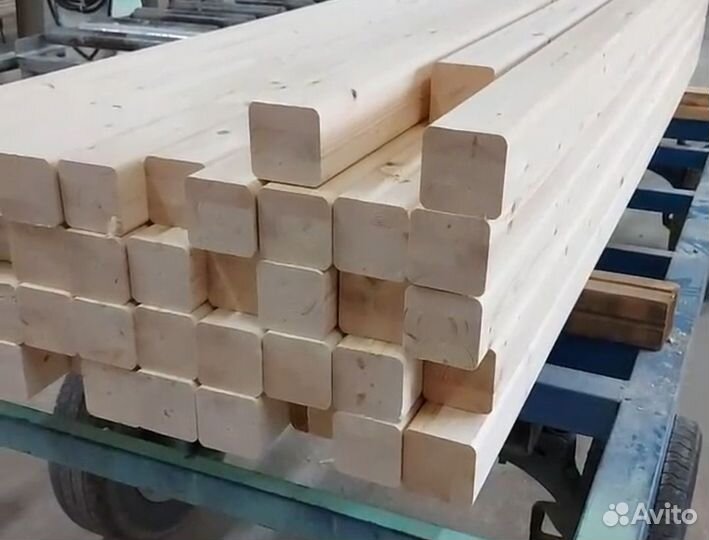 Клееный брус для детских площадок
