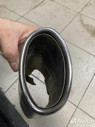 Задний дифузор С насадками AMG W176