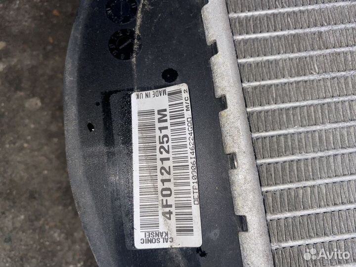 Радиатор охлаждения Audi A6 C6 A6 C6 allroad quatt