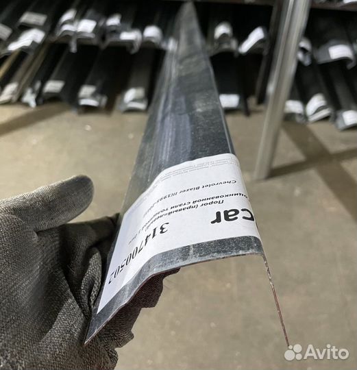 Порог Chevrolet Blazer 1995-2011(1мм)