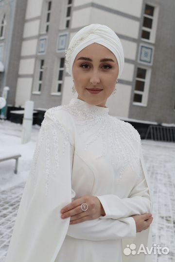 Платье свадебное никах