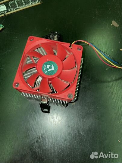 Кулер процеccорный amd с медным стержнем