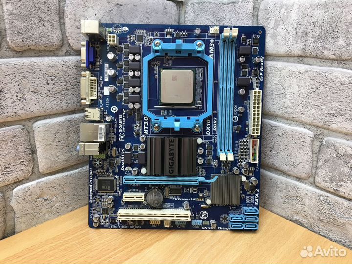 Связка Gigabyte GA-78LMT-S2P+FX-6300. Гарантия