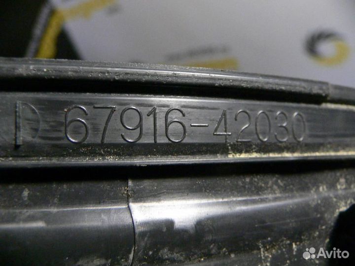 Накладка порога (внутренняя) toyota RAV 4 2006-2