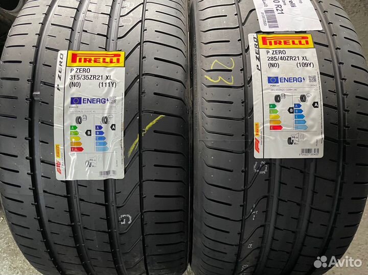 Pirelli P Zero 285/40 R21 и 315/35 R21 109Y