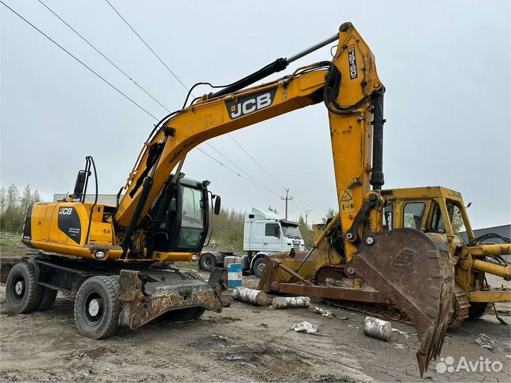 Колёсный экскаватор JCB JS 160W, 2012