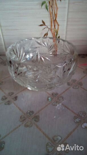 Салатник. Хрусталь