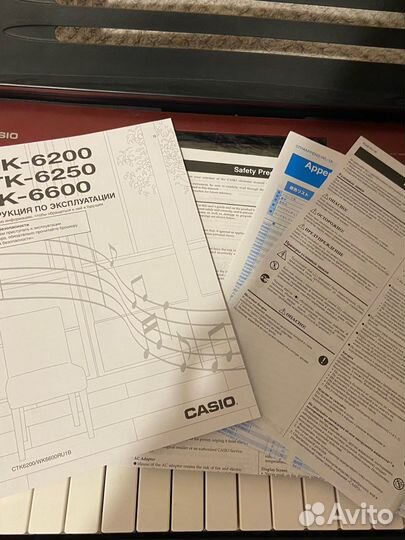 Синтезатор casio ctk 6250