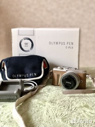 Olympus pen e pl9, компактный фотоаппарат