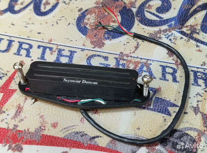Seymour Duncan SHR-1B BLK Hot Rails бриджевый
