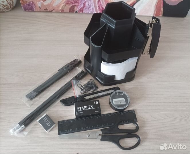 Органайзер для канцелярии с наполнением