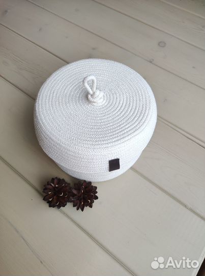 Корзины х/б для хранения и белья