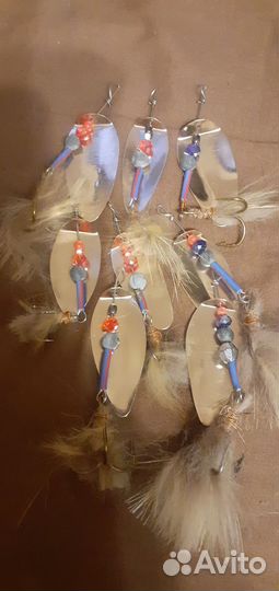 Супер блесна ручной работы, по Ленку, Тайменю