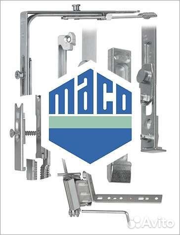 Комплект фурнитуры на пластиковое окно