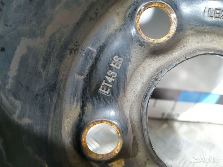 Б/У Диск колесный железо 6Jх15 ET43 Skoda Fabia