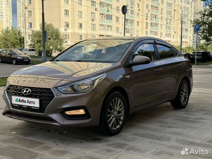 Hyundai Solaris 1.6 AT, 2018, 78 800 км