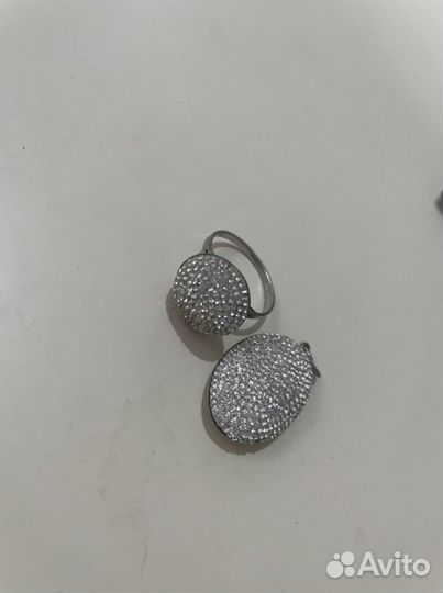 Серебряный набор