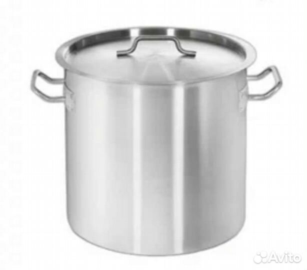 Кастрюля котел 50 литров из нержавейки Luxstahl