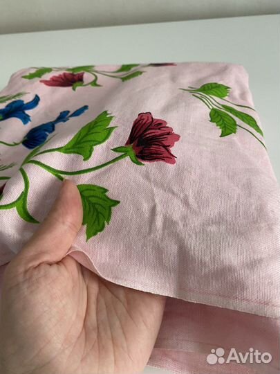 Отрез ткани хлопок СССР