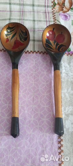Деревянные ложки хохлома