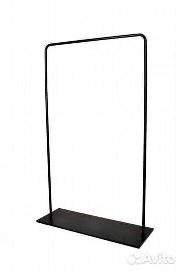 Стойка для одежды напольная с одной полкой