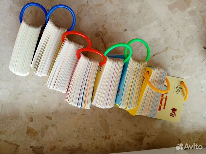 Книжки и карточки на китайском языке