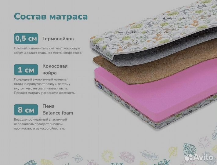 Детский матрас Dimax Сорванец