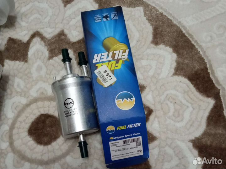 Топливный насос и бензофильтр на Шкоду fabia