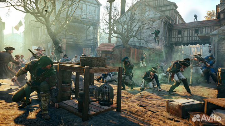Диск Assassins creed Единство PS4