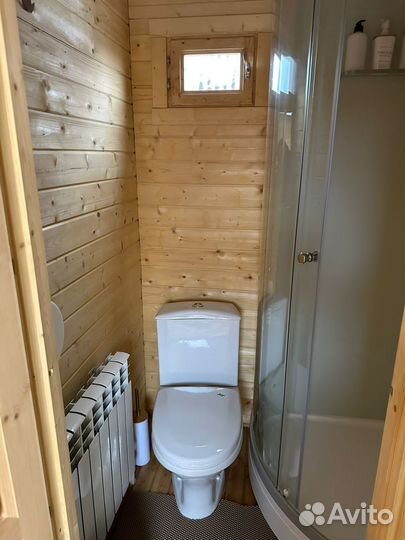 Баня на дровах у реки