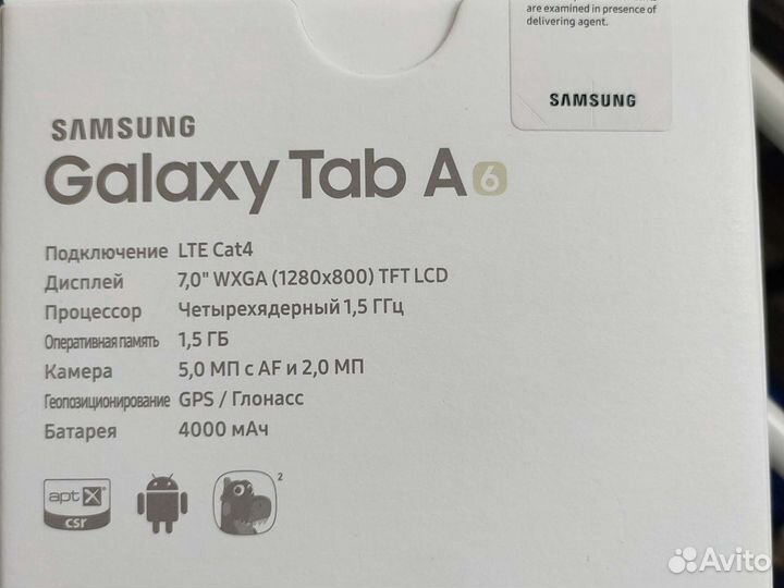 Samsung Galaxy Tab A6