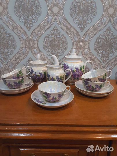 Кофейные и чайный сервизы Дулево, Рижский