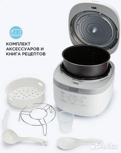 Мультиварка-скороварка Midea MPC-6004, 1000 Вт, ча