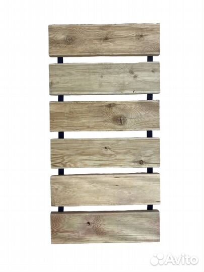 Дорожка деревянная садовая из лиственницы