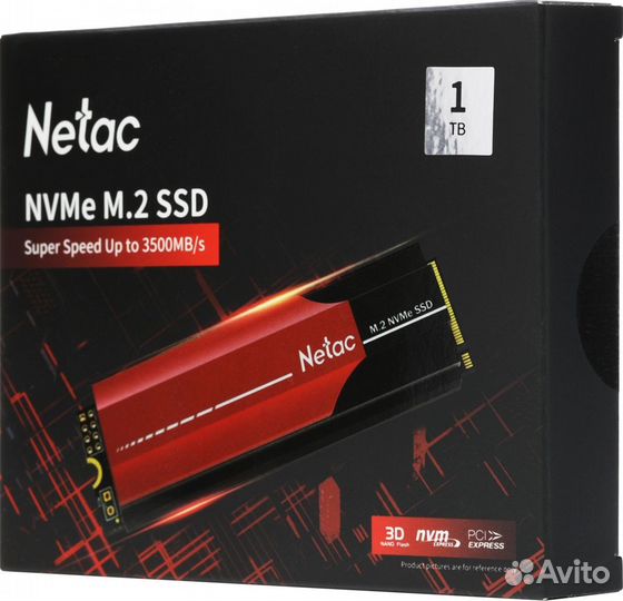 Твердотельный накопитель (SSD) Netac NT01N950E-001T-E4X