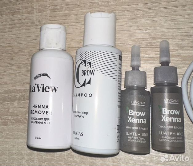 Хна для бровей brow henna