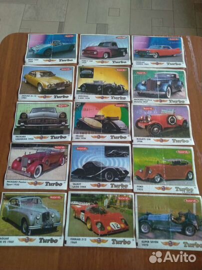 Вкладыши turbo классика