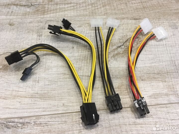 Переходники molex - 6 pin, 8 pin