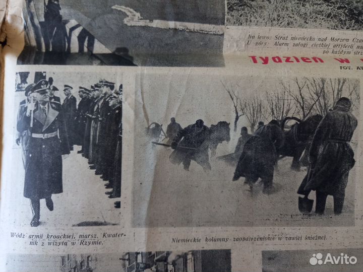 Польский журнал 7 Dni / 7 дней 1942г, война