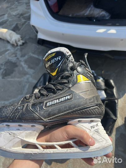 Хоккейные коньки bauer 3s pro. 3 размер