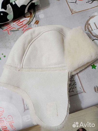 Шапки зимние на мальчика 6-12м, и 1-2г