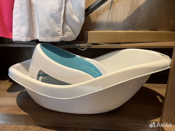 Детская ванночка для купания с горкой